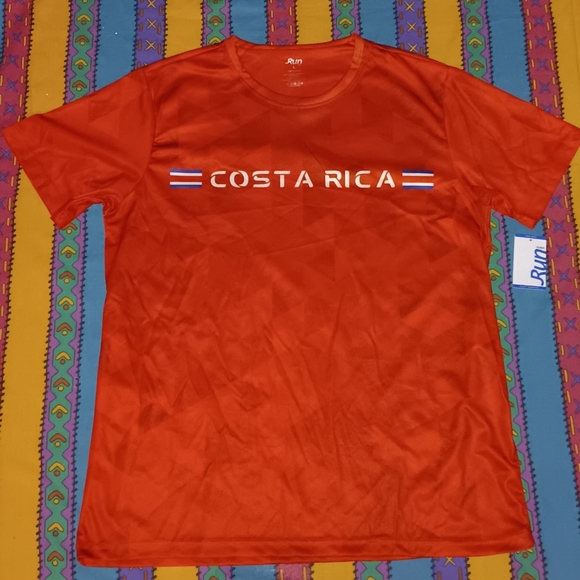 New Run Costa Rica Soccer Jersey Shirt - Picture 1 of 8